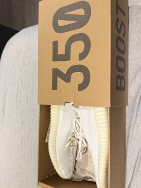 Yeezy Cream/Tonal Off-White Boost 350 is V2 Sneakers